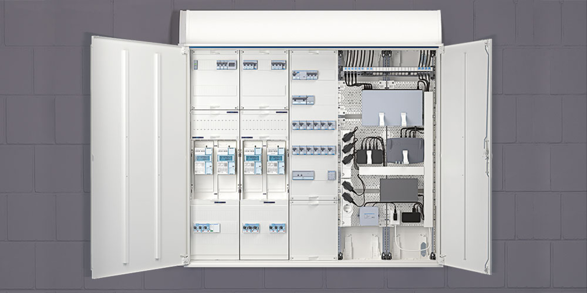 Technikzentrale bei Joheß Elektrotechnik GmbH & Co. KG in Hemau